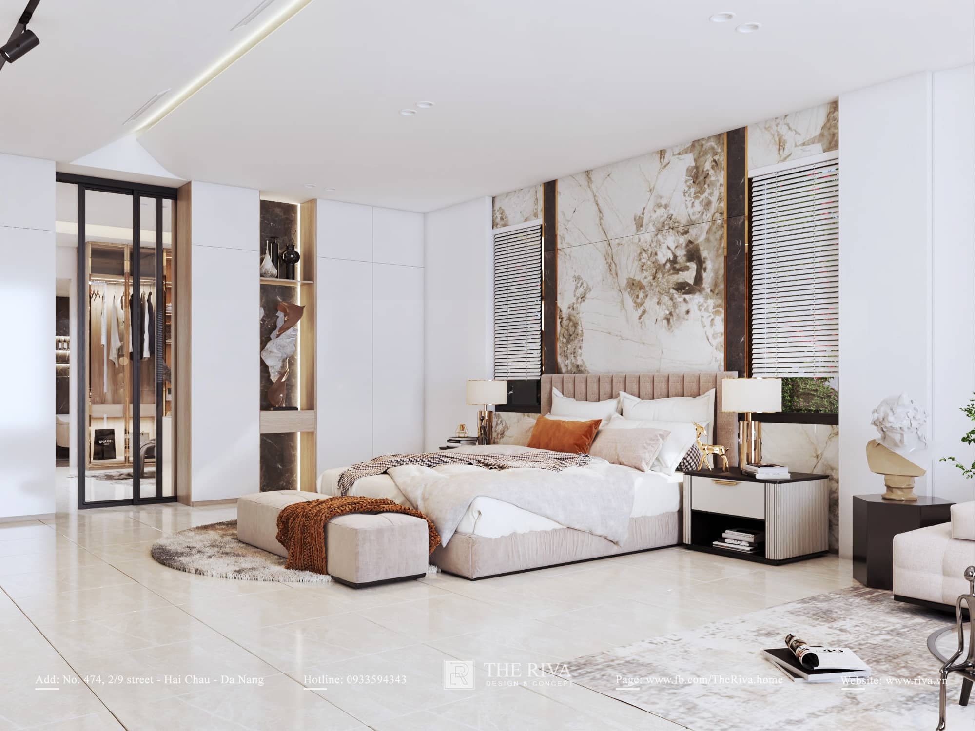 Thiết kế nội thất hiện đại Gia Khiêm Villa
