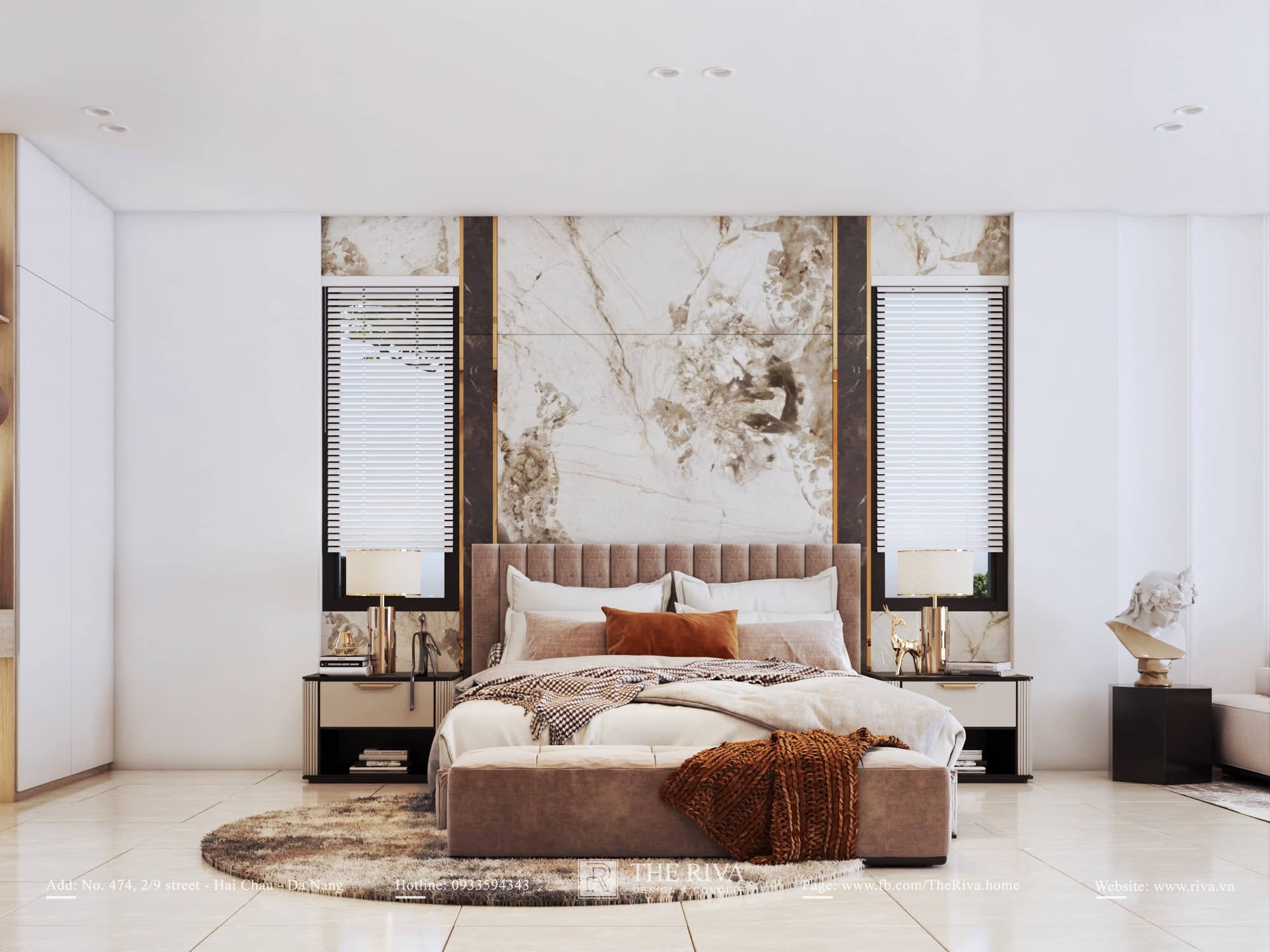 Thiết kế nội thất hiện đại Gia Khiêm Villa