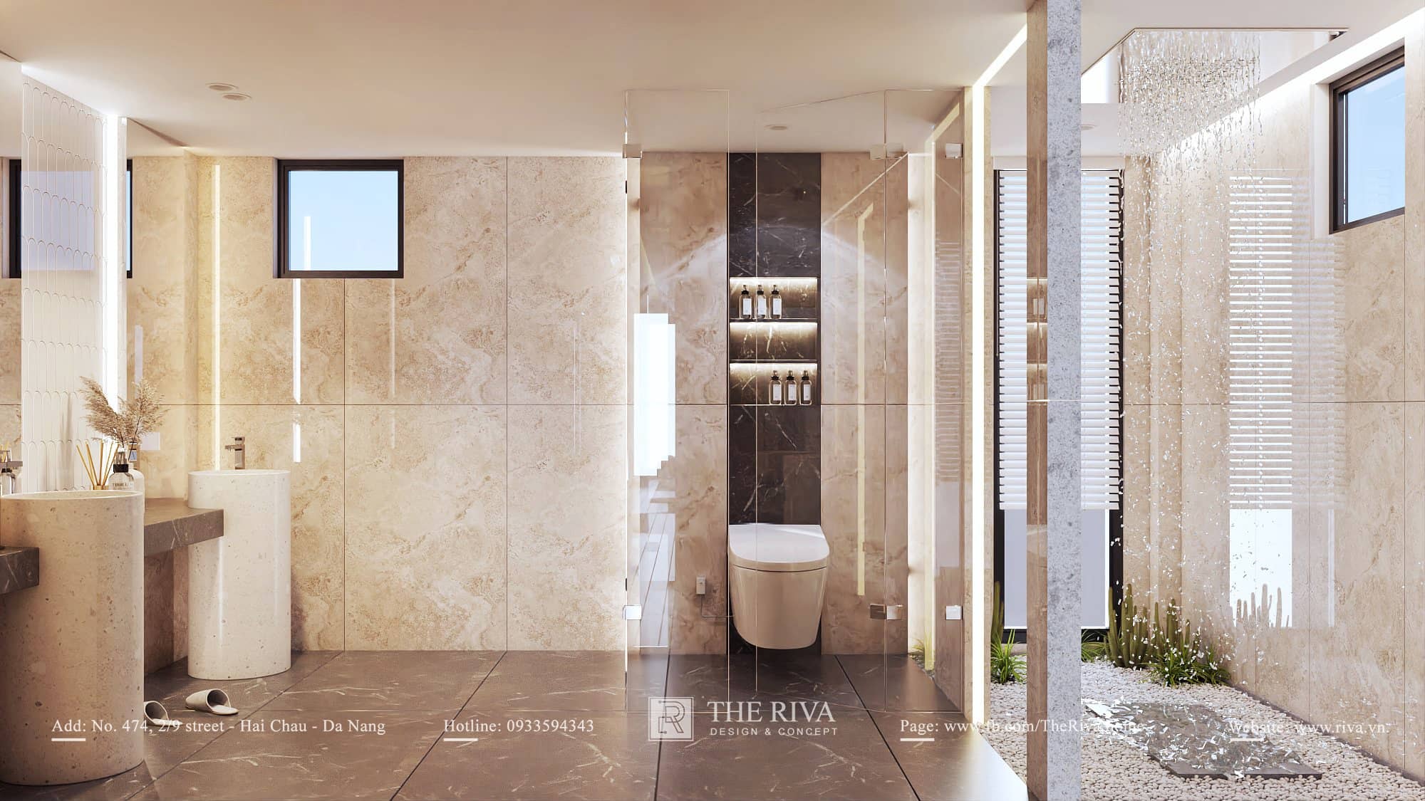 Thiết kế nội thất hiện đại Gia Khiêm Villa