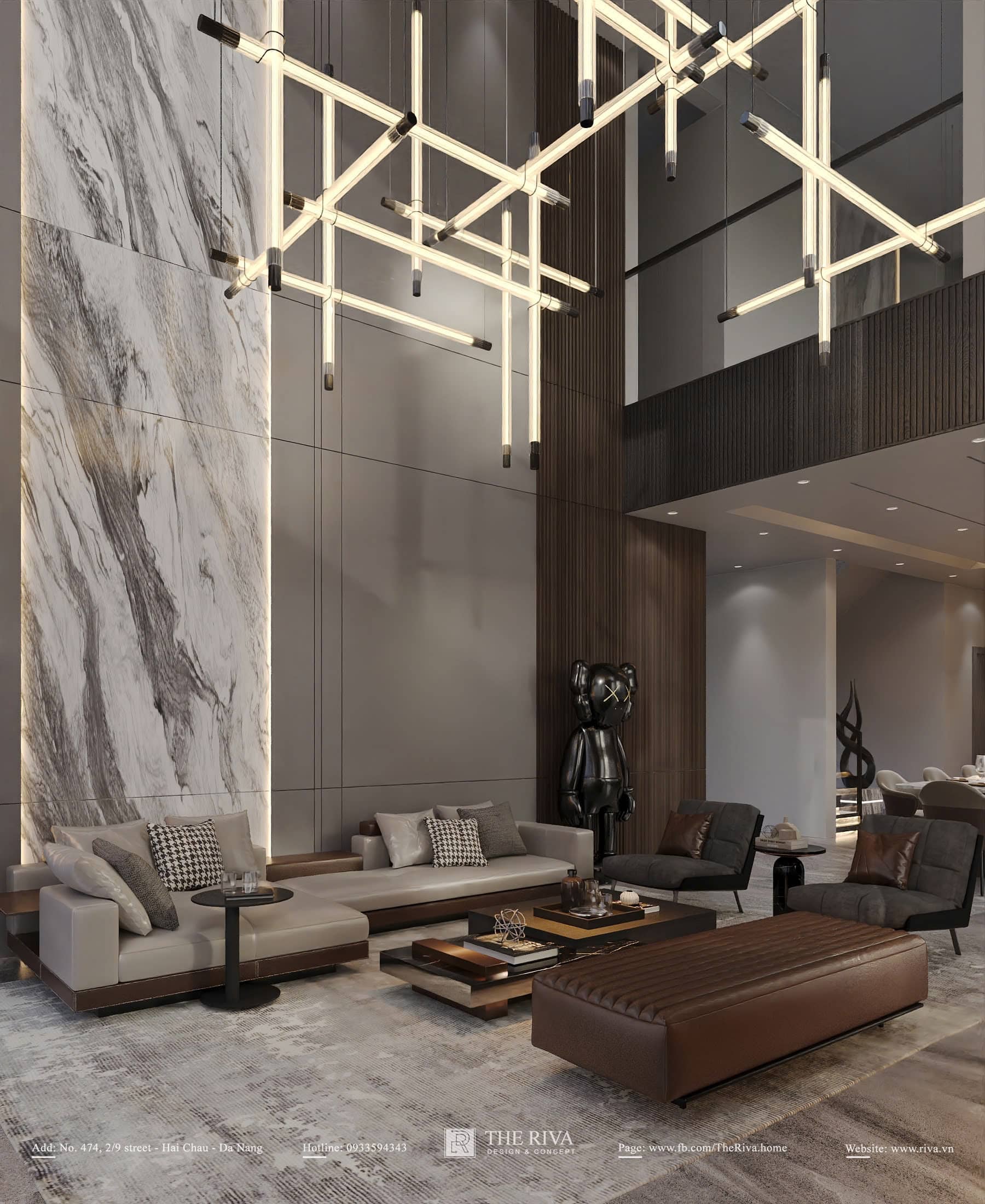 Thiết kế nội thất biệt thự phố Minh Khang Villa