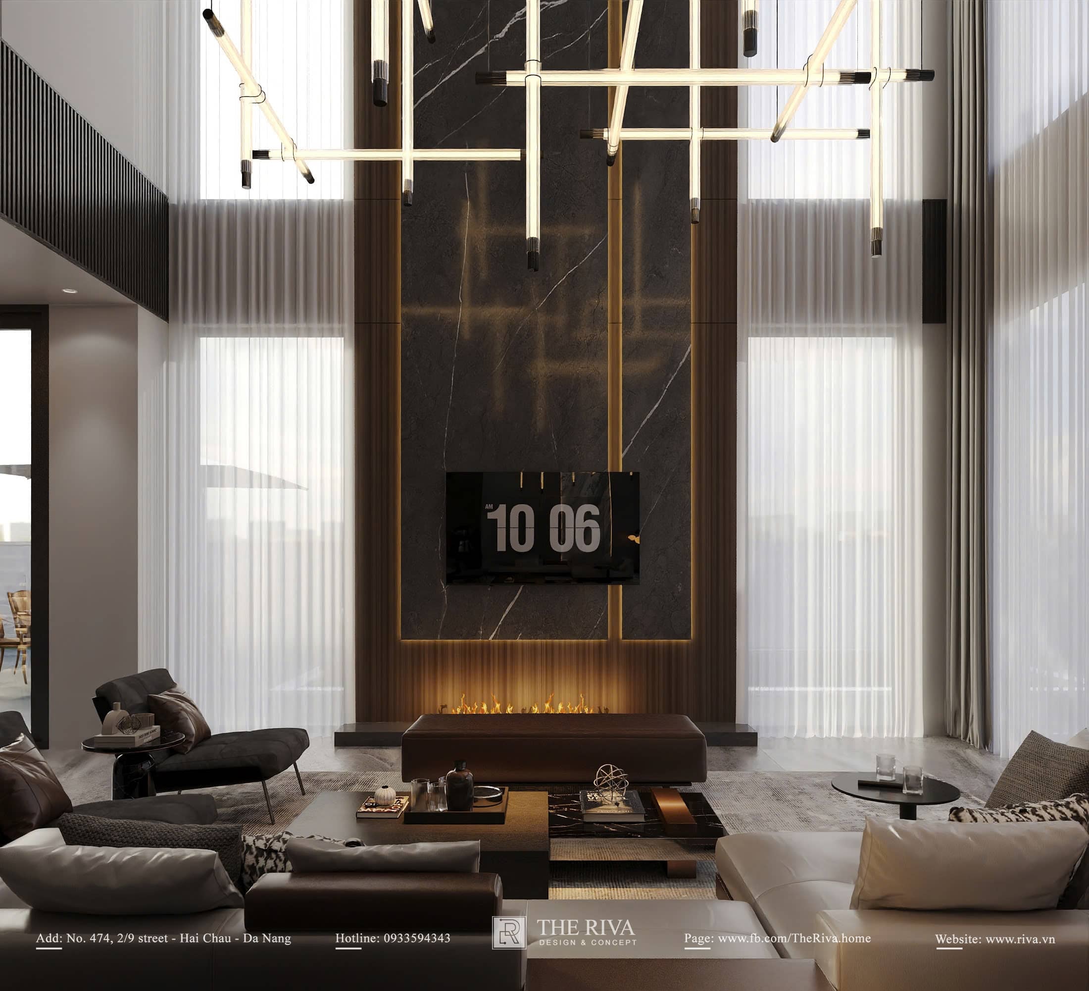 Thiết kế nội thất biệt thự phố Minh Khang Villa