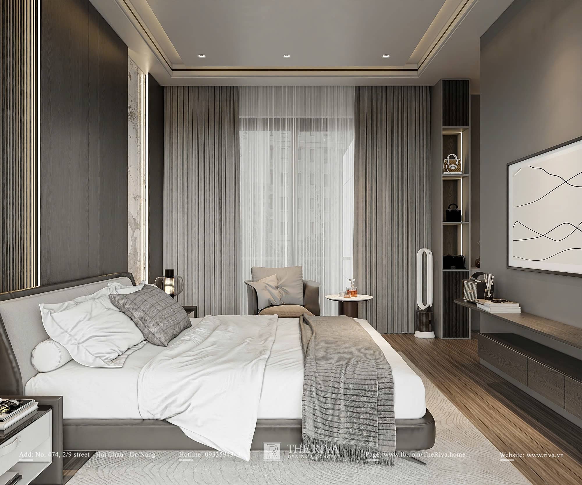Thiết kế nội thất biệt thự phố Minh Khang Villa