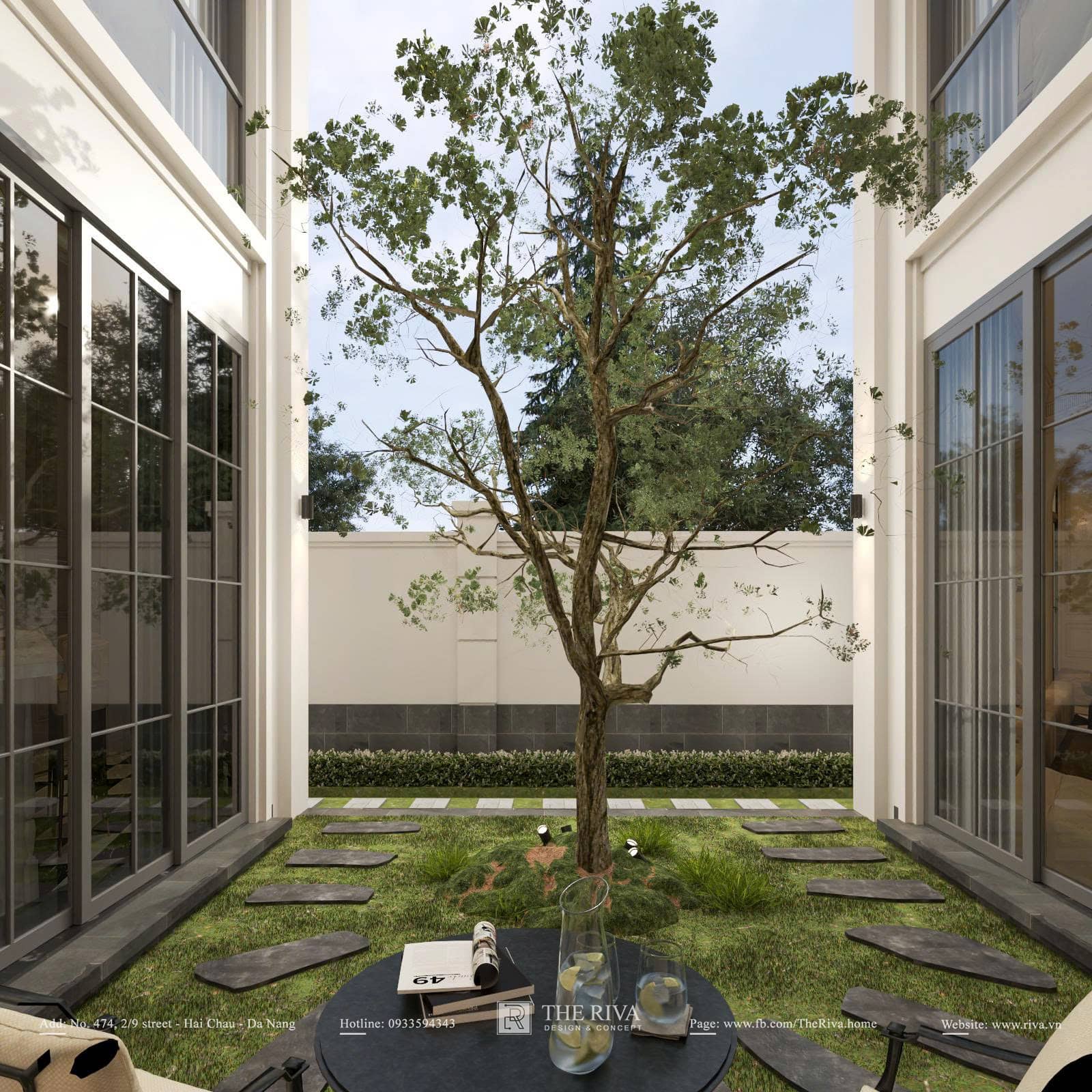 Thiết kế kiến trúc nhà phố Tân cổ điển Alis Home