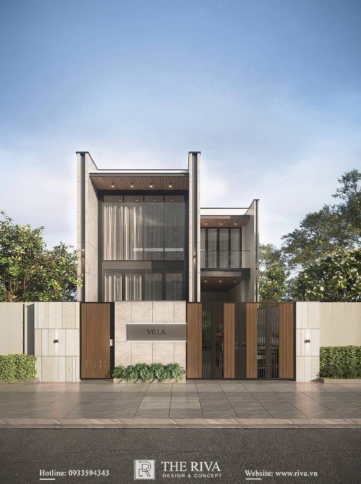 Thiết kế kiến trúc nhà phố Hiện đại MONOLITH Đà Nẵng