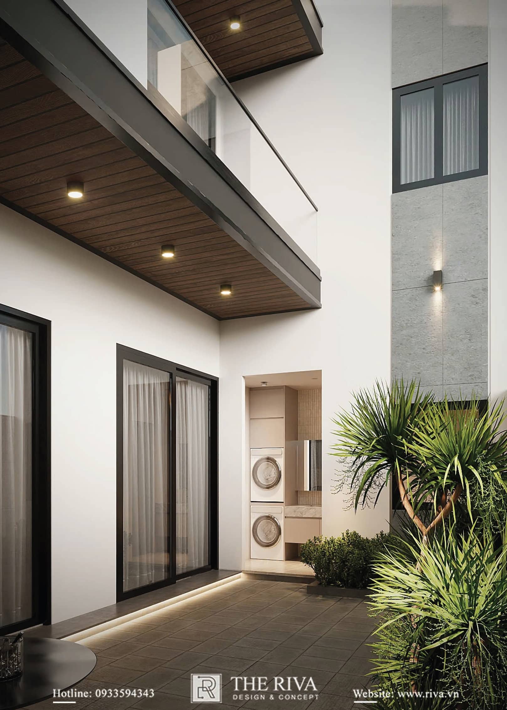 Thiết kế kiến trúc nhà phố Hiện đại MONOLITH Đà Nẵng