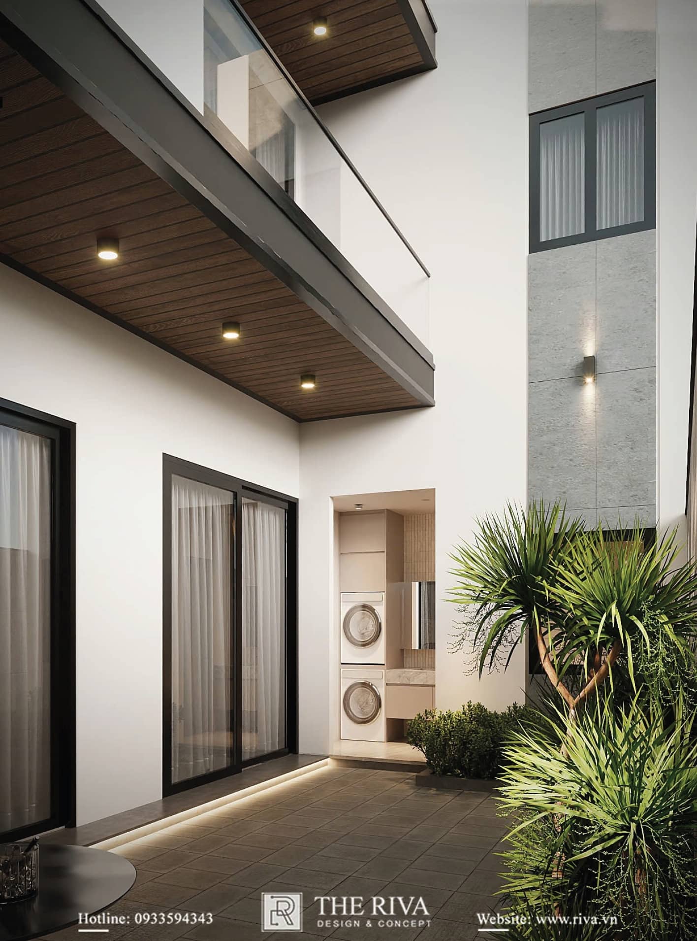 Thiết kế kiến trúc nhà phố Hiện đại MONOLITH Đà Nẵng