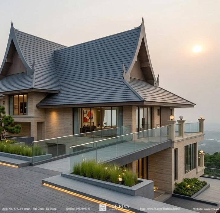 Thiết kế và cải tạo khách sạn kiến trúc Lào Xieng Khuang View