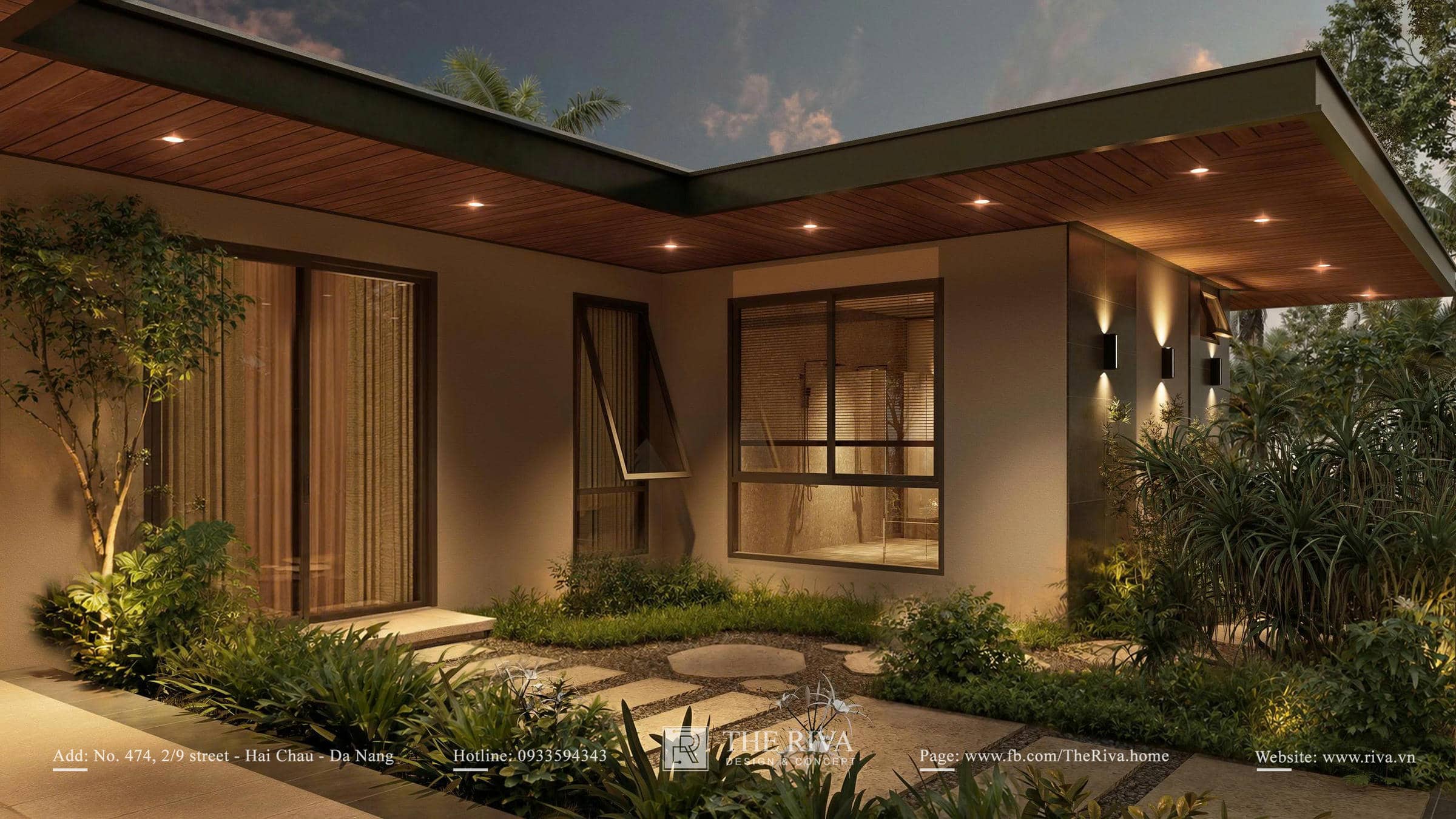 Thiết kế kiến trúc biệt thự nghỉ dưỡng Lisa Villa