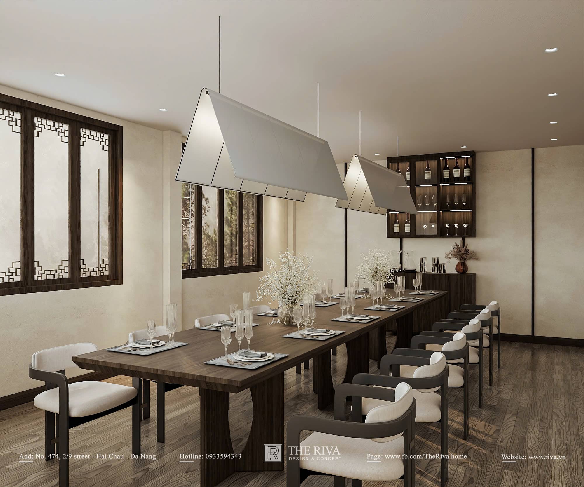 Thiết kế và cải tạo nội thất nhà hàng Chadim Restaurant