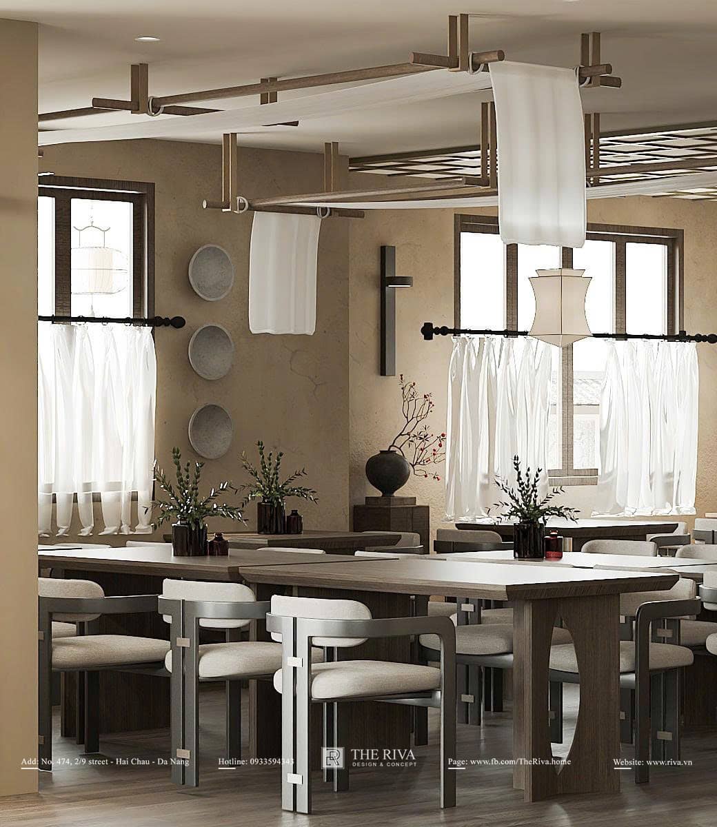 Thiết kế và cải tạo nội thất nhà hàng Chadim Restaurant