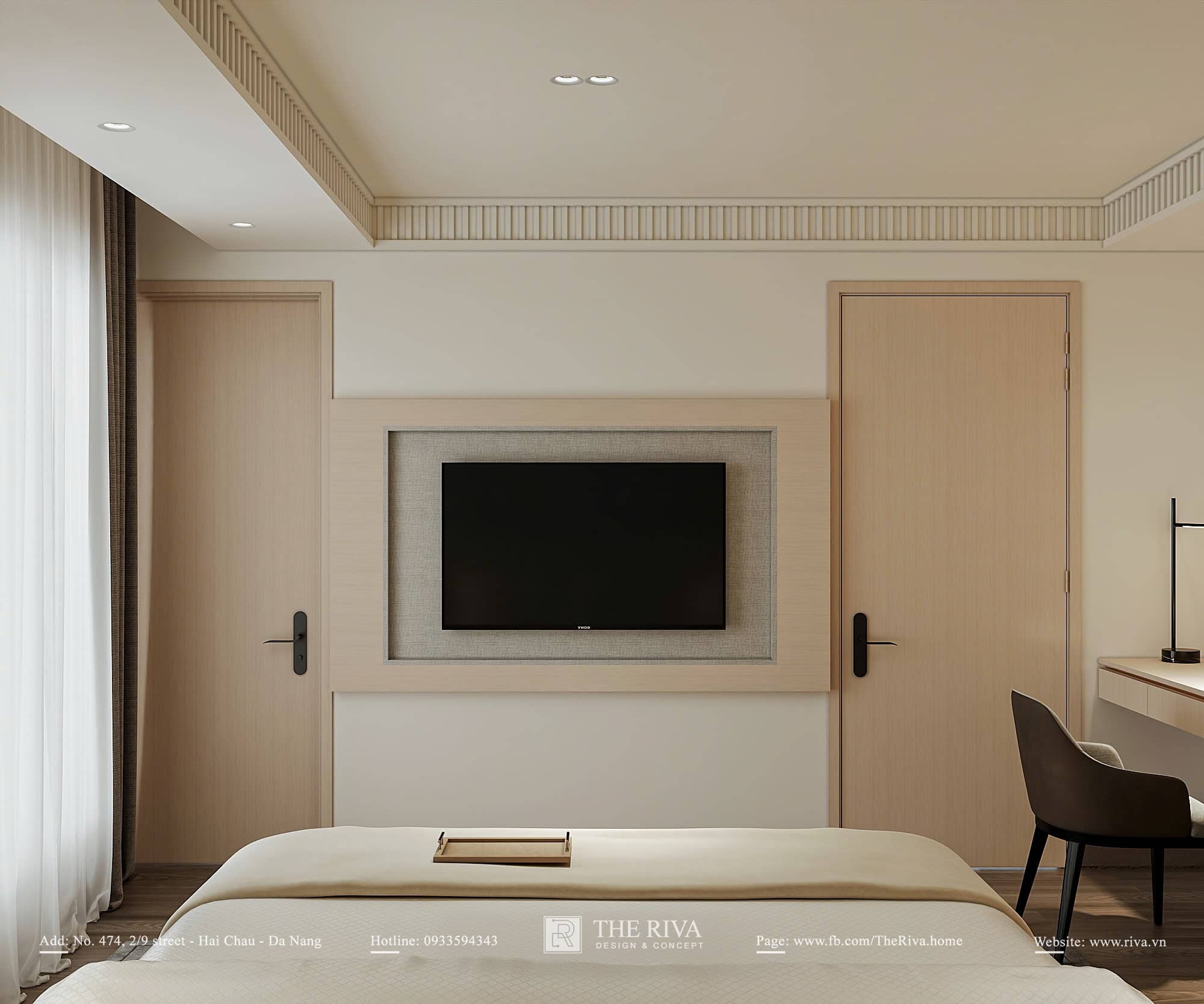 Thiết kế nội thất khách sạn hiện đại Zion Luxe Hotel