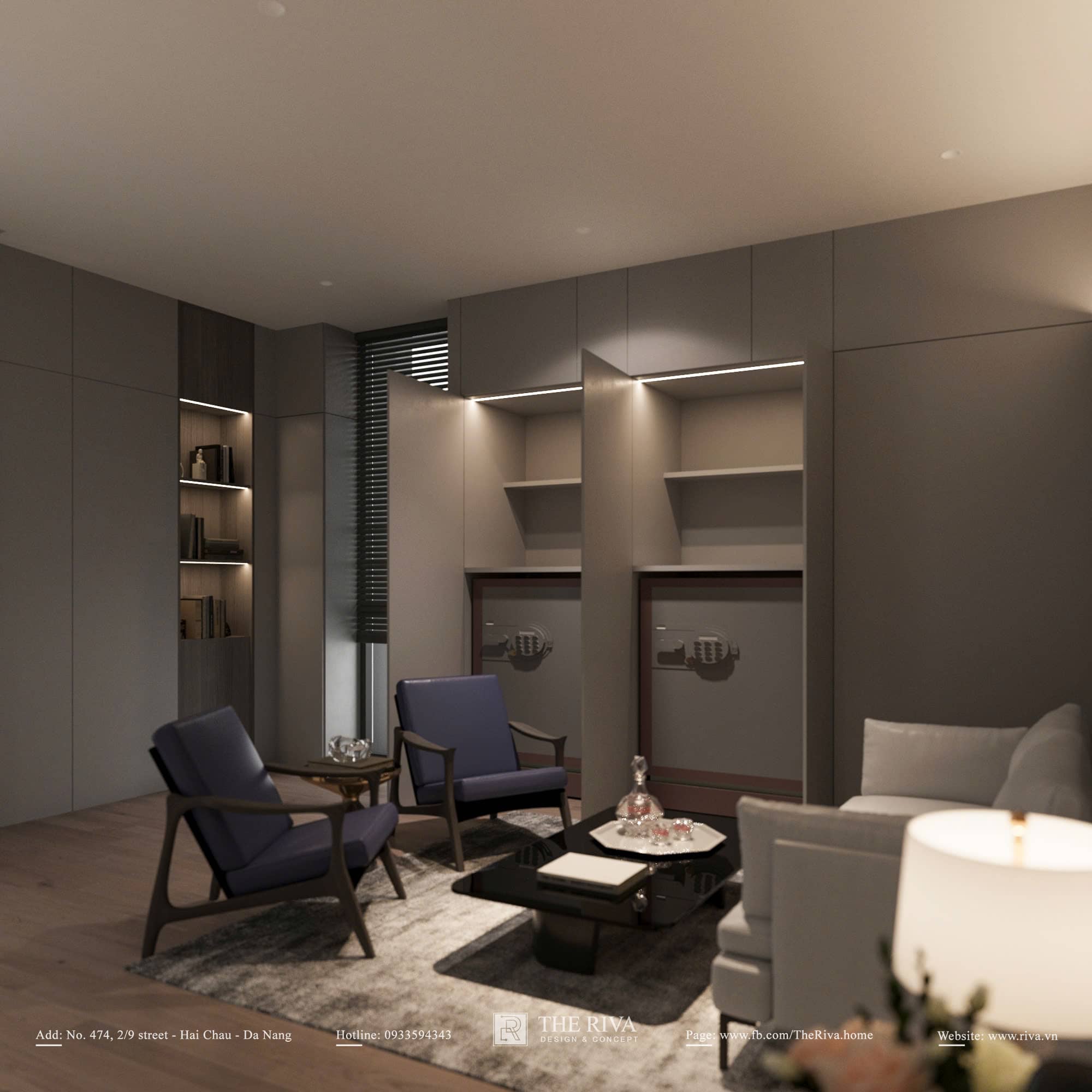 Thiết kế nội thất biệt thự Hiện đại Lou Villa