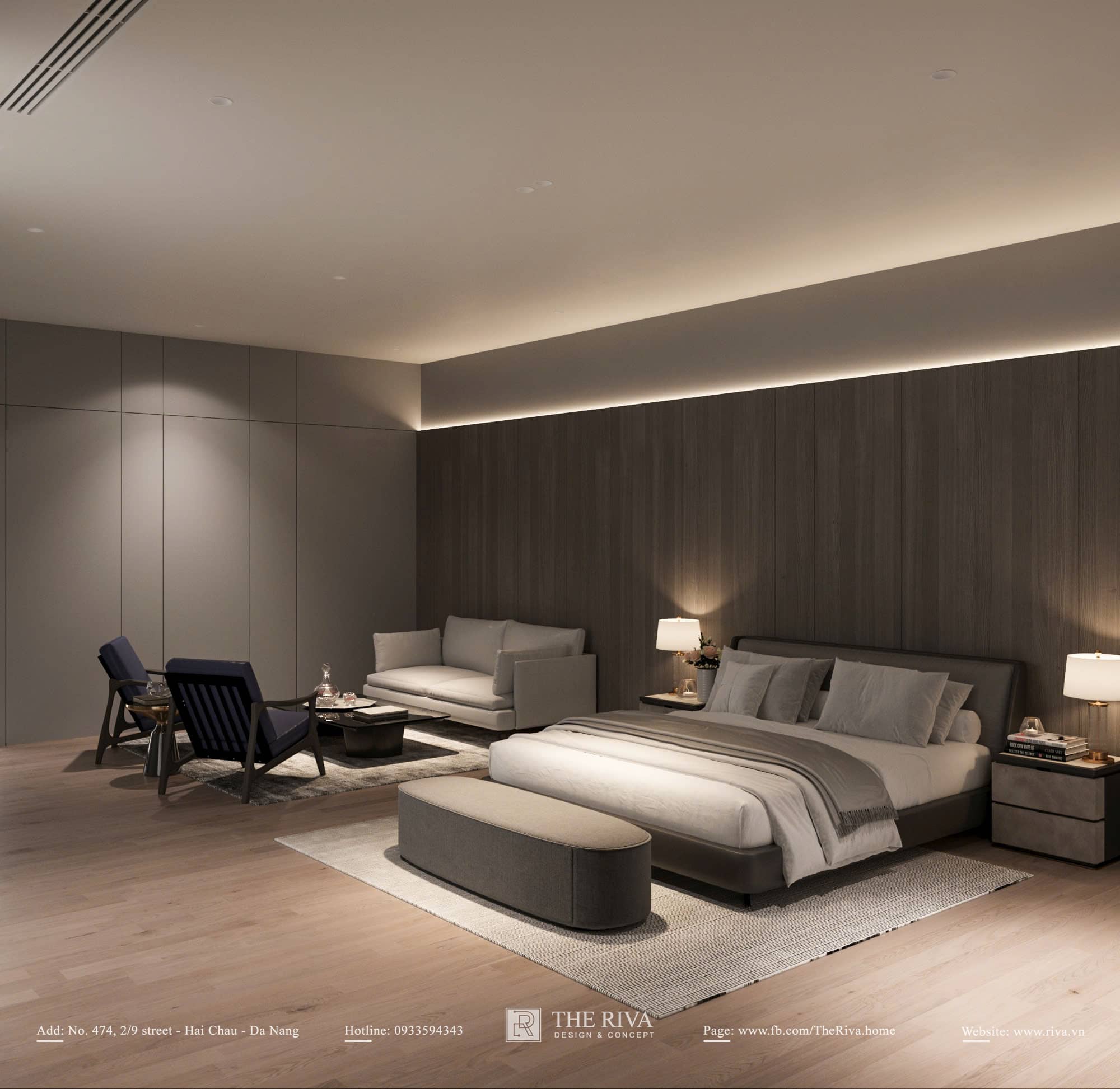 Thiết kế nội thất biệt thự Hiện đại Lou Villa