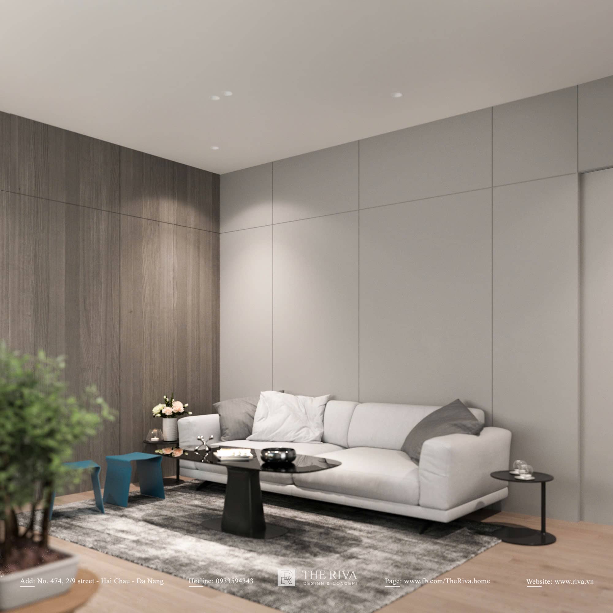 Thiết kế nội thất biệt thự Hiện đại Lou Villa