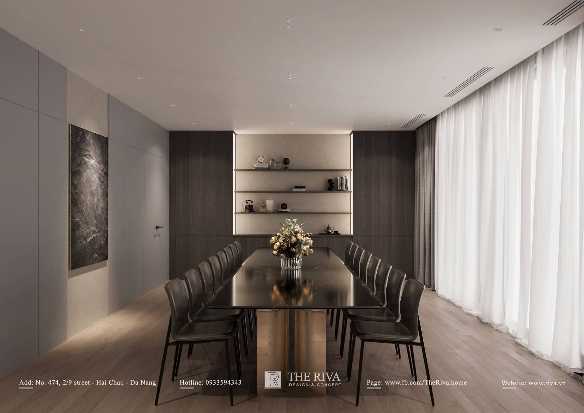 Thiết kế nội thất biệt thự Hiện đại Lou Villa