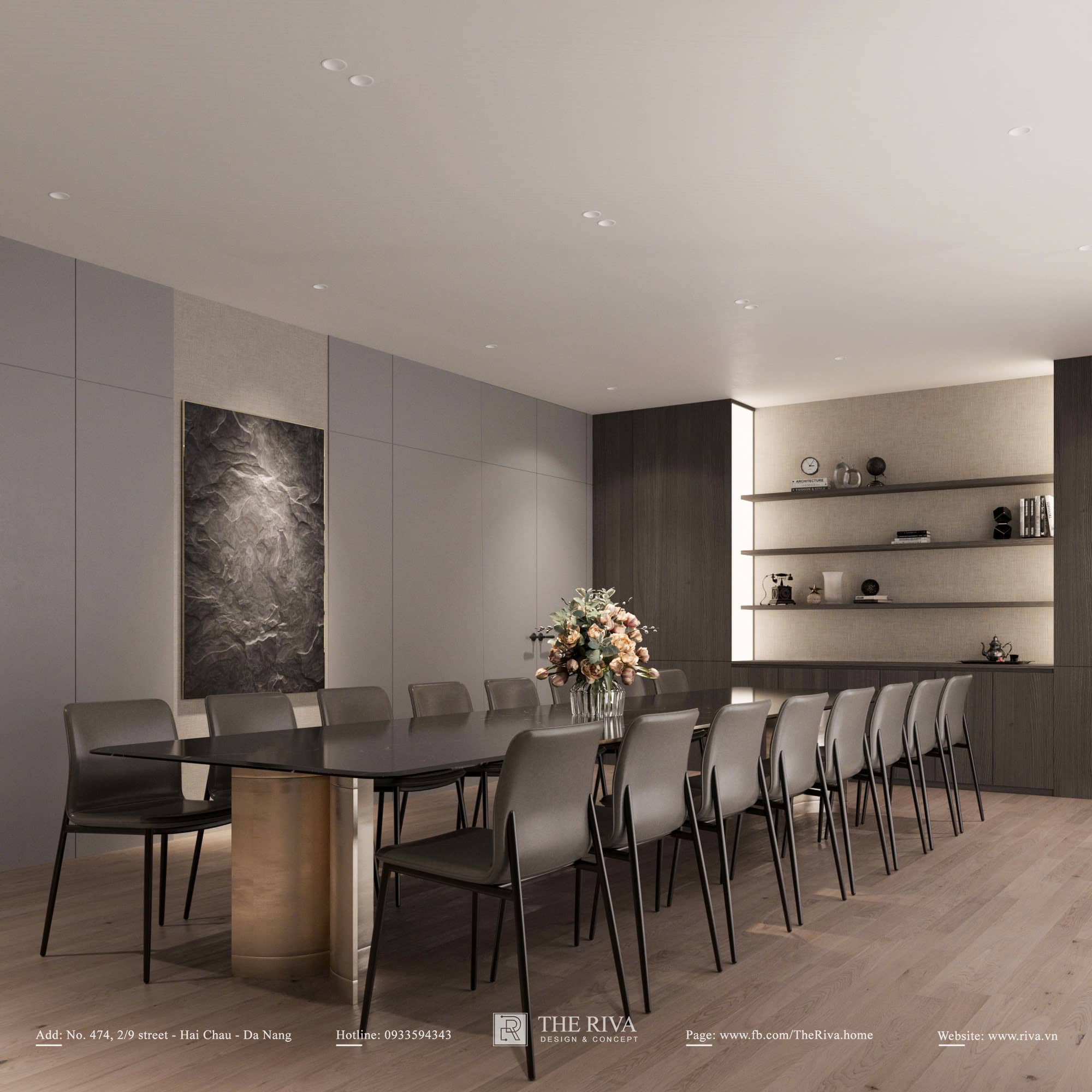 Thiết kế nội thất biệt thự Hiện đại Lou Villa