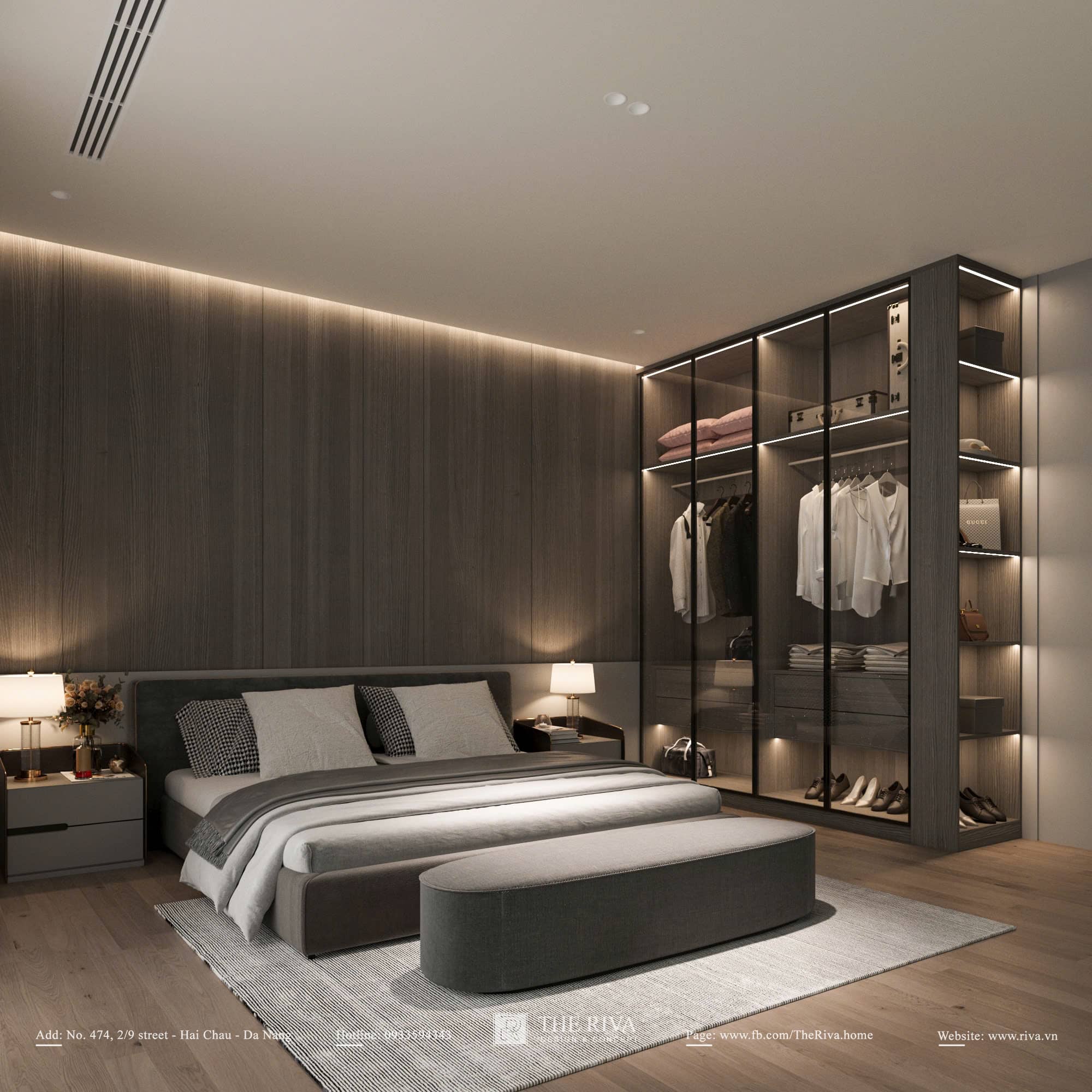 Thiết kế nội thất biệt thự Hiện đại Lou Villa