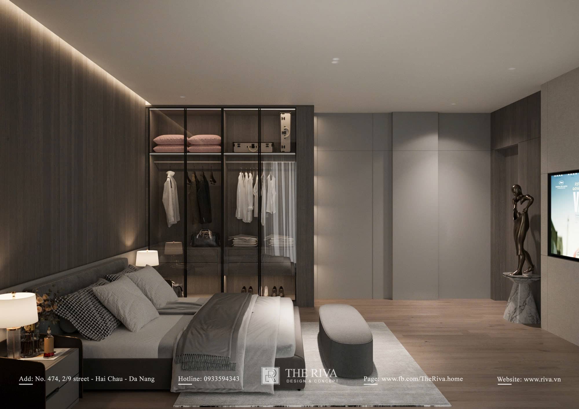 Thiết kế nội thất biệt thự Hiện đại Lou Villa