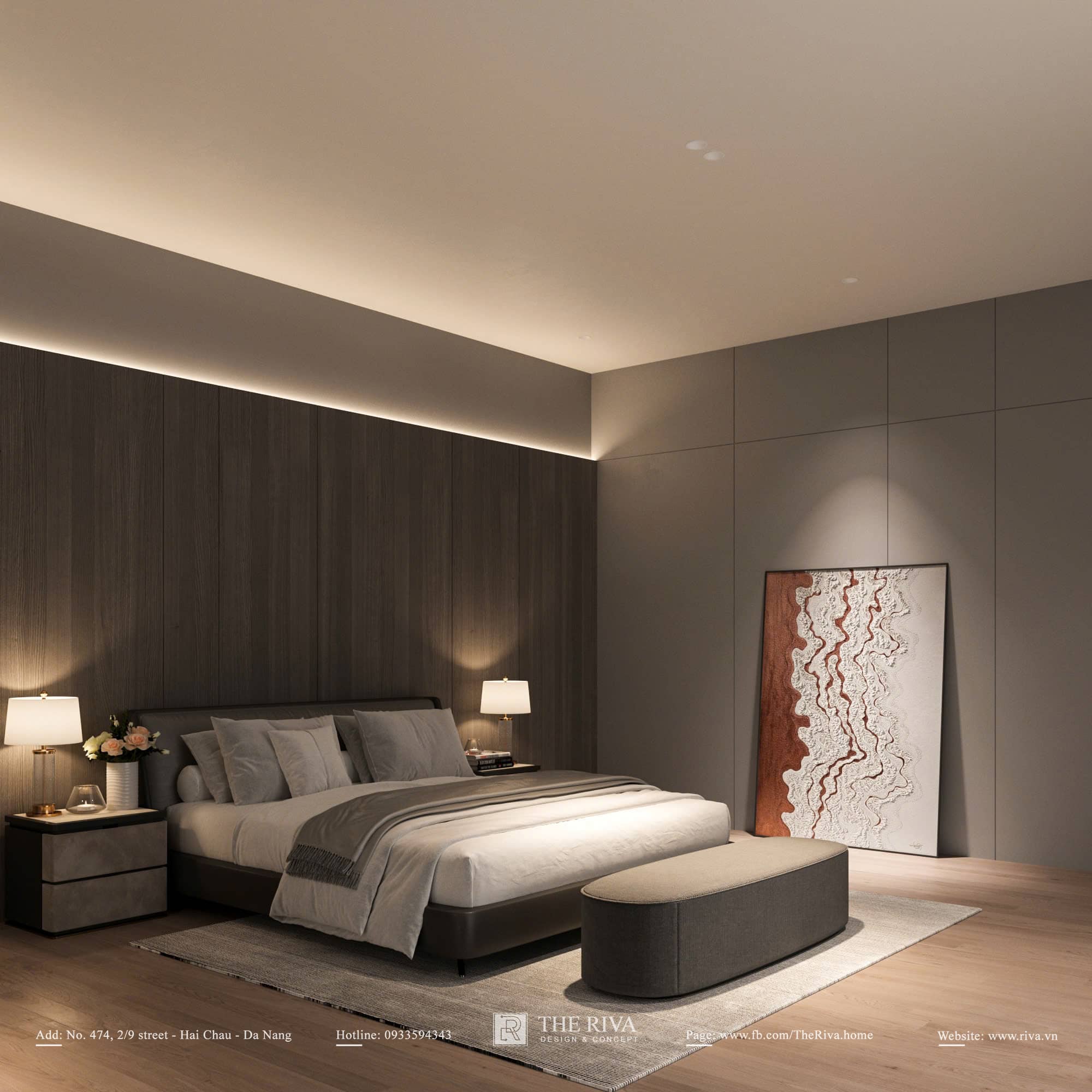 Thiết kế nội thất biệt thự Hiện đại Lou Villa