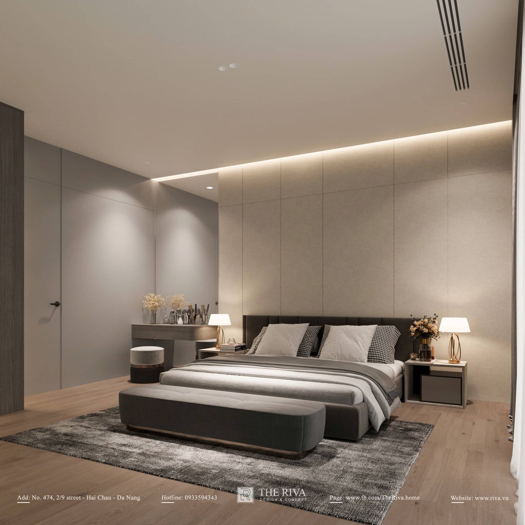 Thiết kế nội thất biệt thự Hiện đại Lou Villa