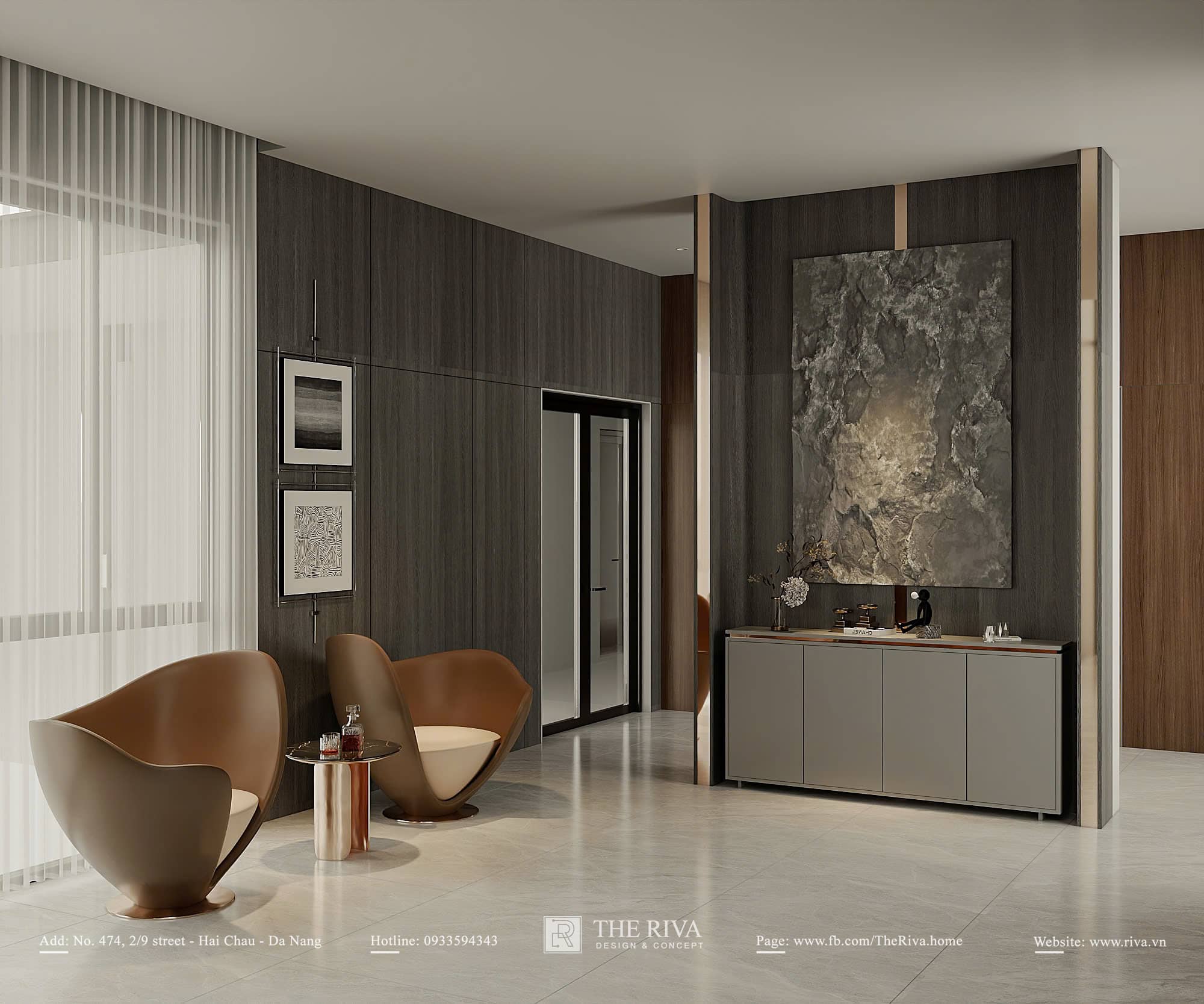 Thiết kế nội thất biệt thự Hiện đại Lou Villa