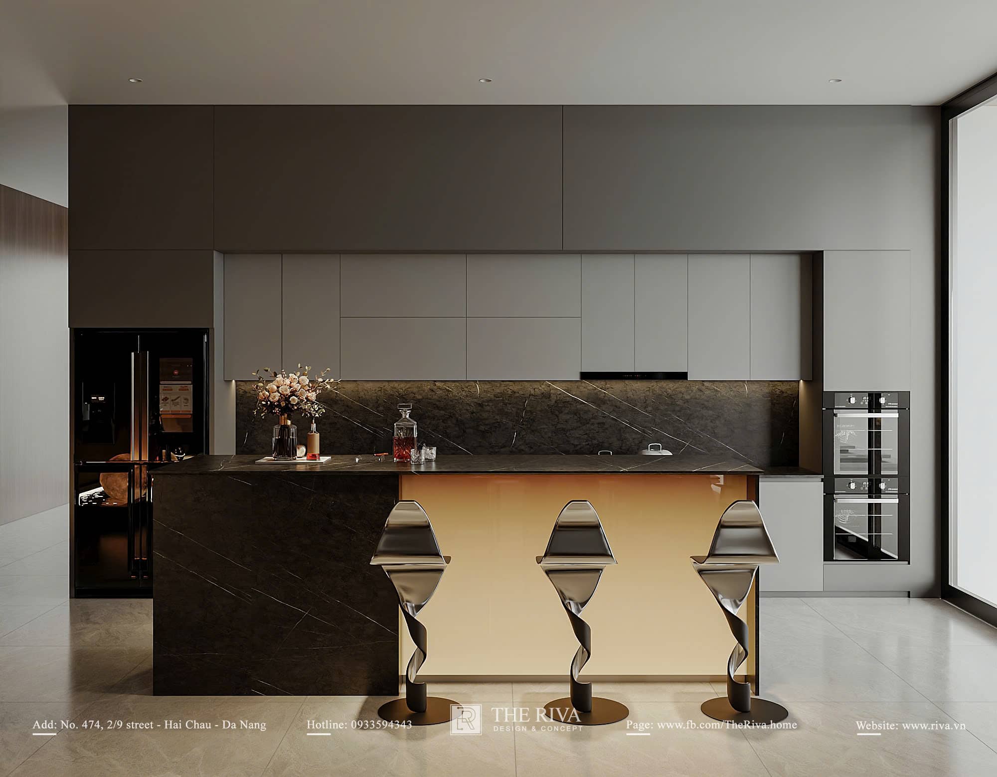 Thiết kế nội thất biệt thự Hiện đại Lou Villa