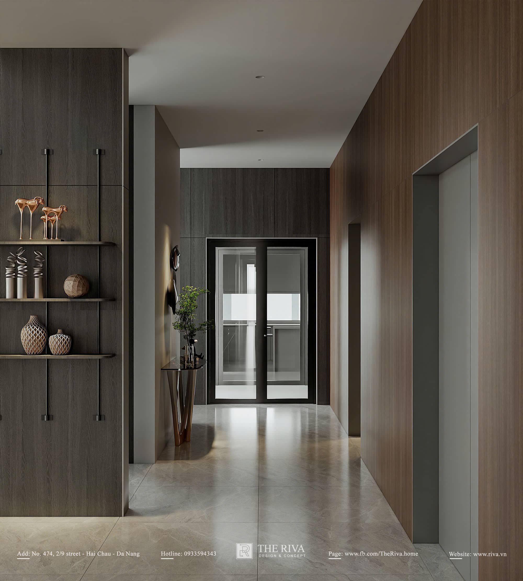 Thiết kế nội thất biệt thự Hiện đại Lou Villa