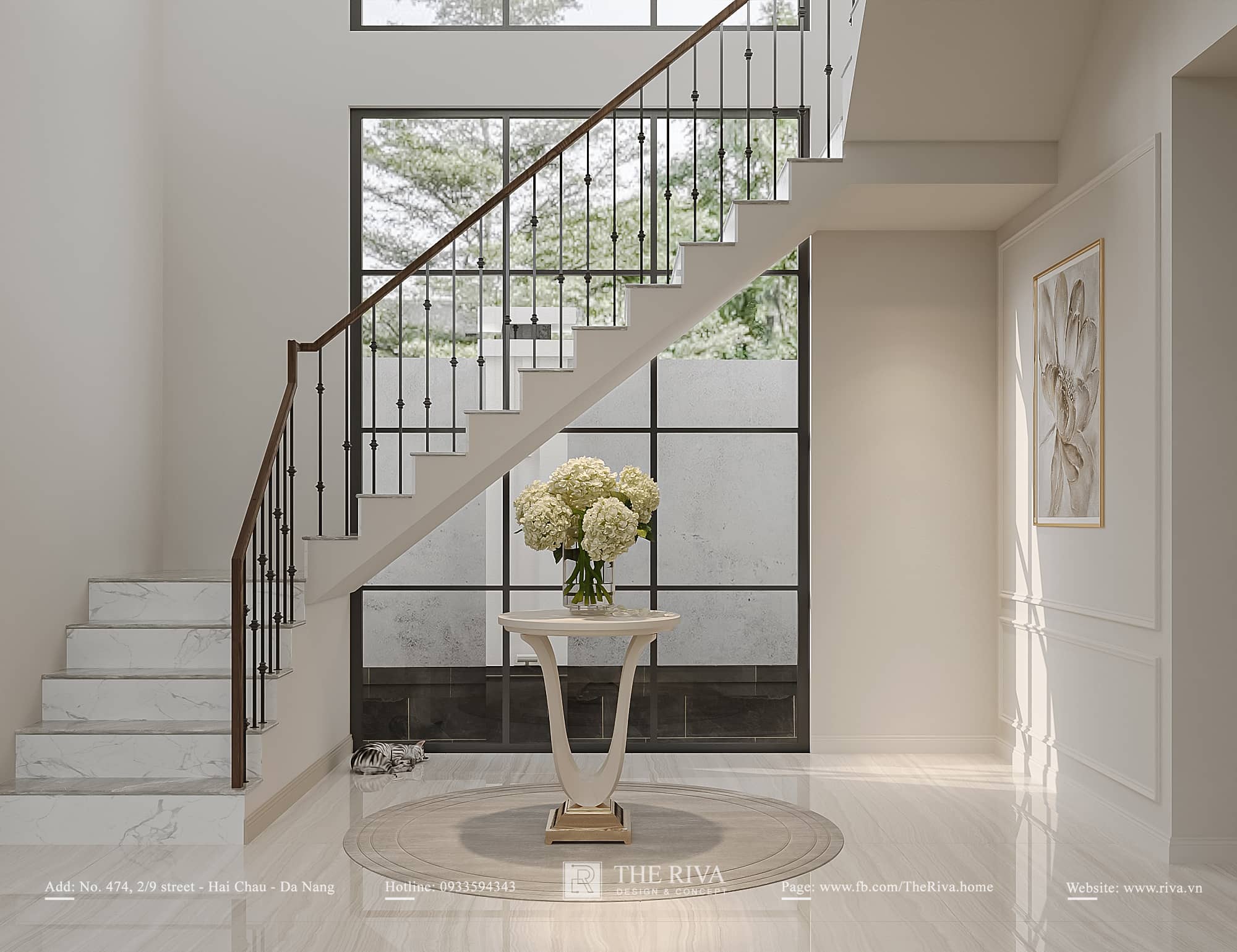 Thiết kế nội thất nhà phố Tân cổ điển Alis Home