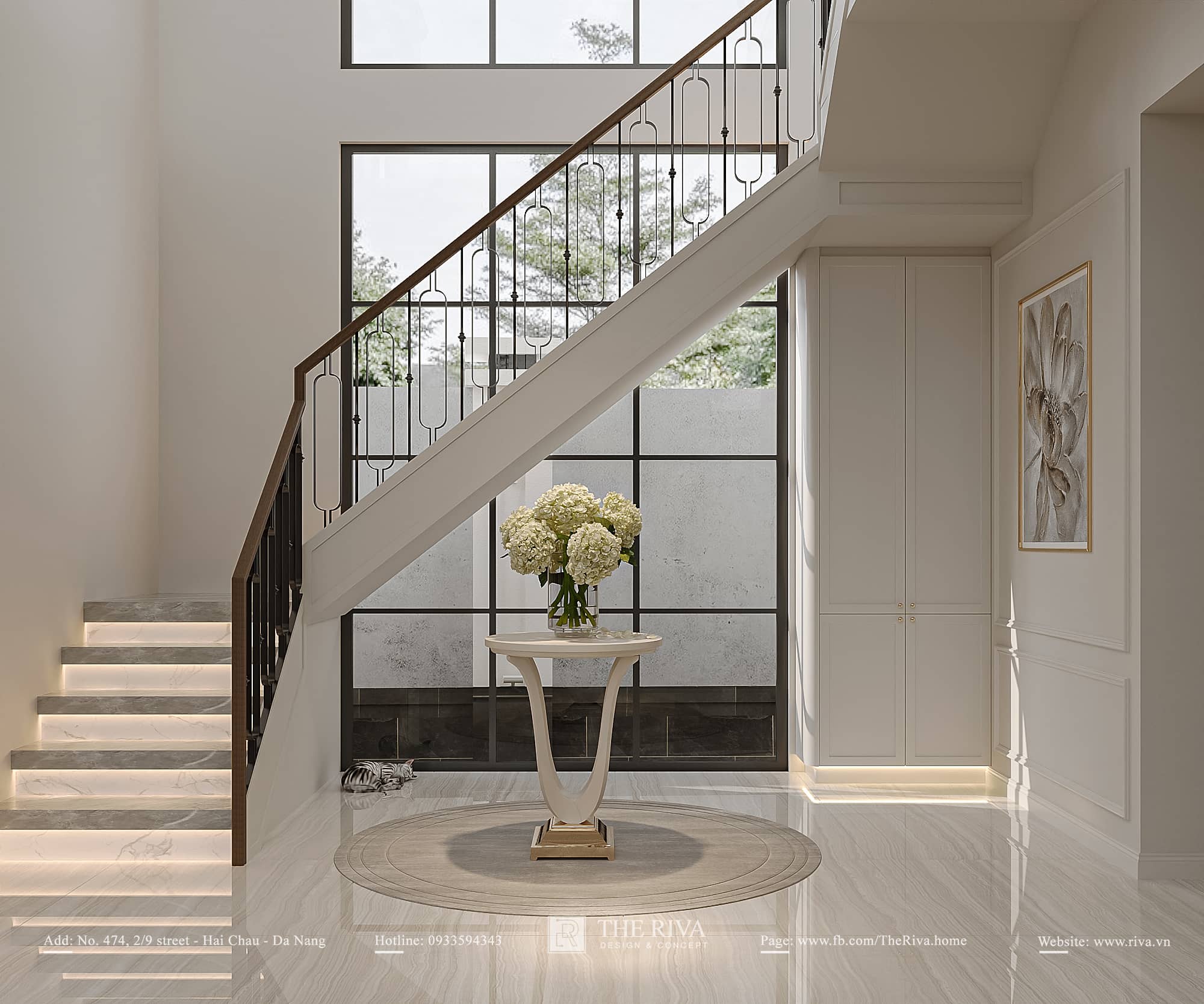 Thiết kế nội thất nhà phố Tân cổ điển Alis Home