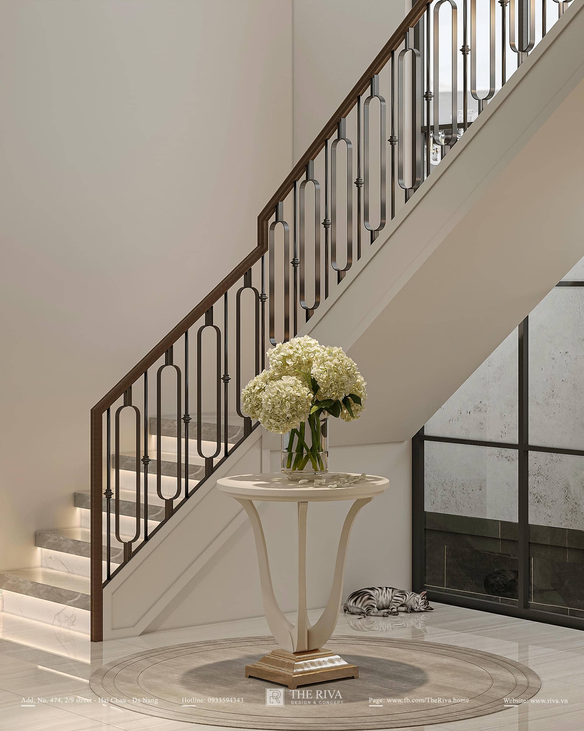 Thiết kế nội thất nhà phố Tân cổ điển Alis Home