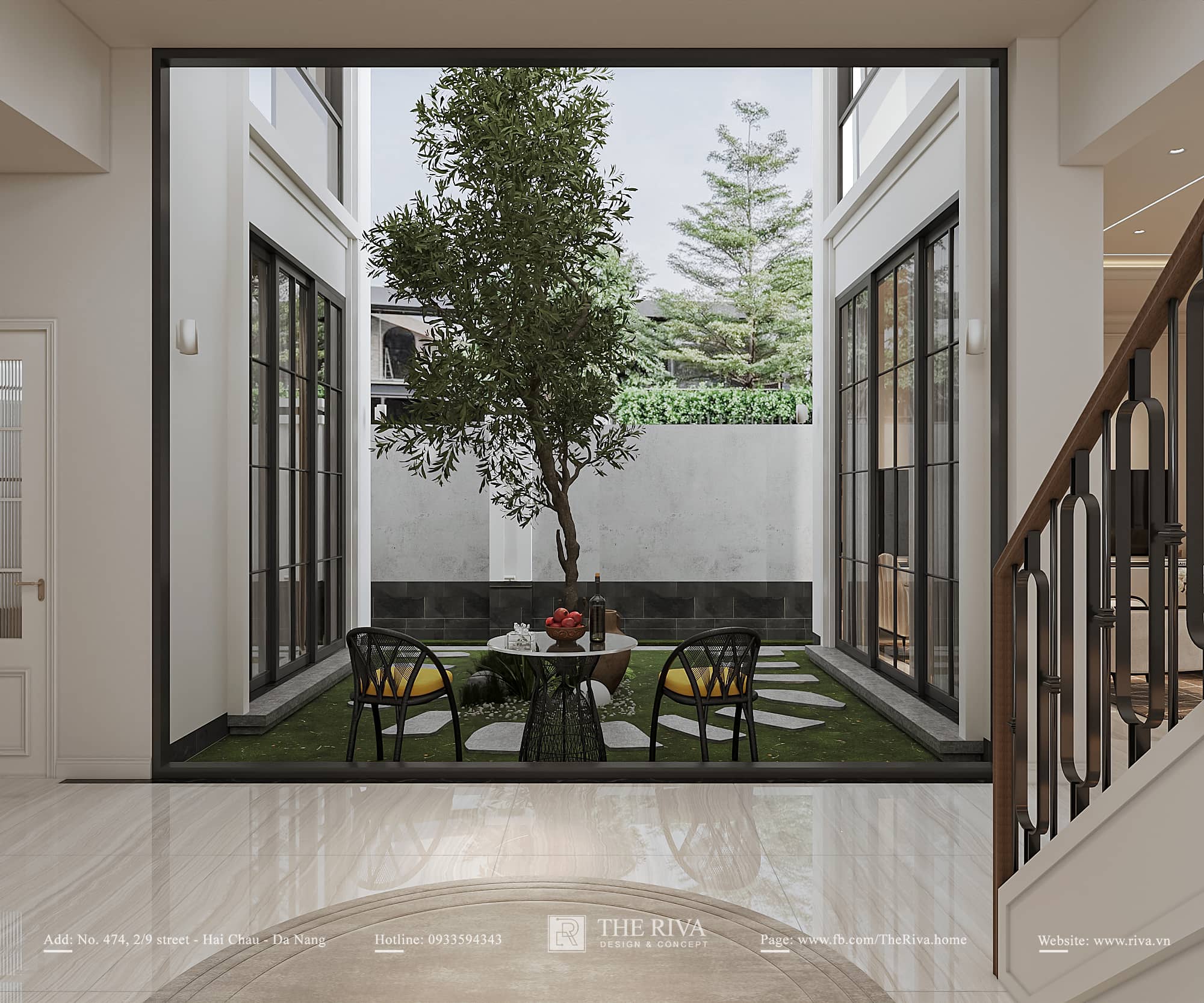 Thiết kế nội thất nhà phố Tân cổ điển Alis Home