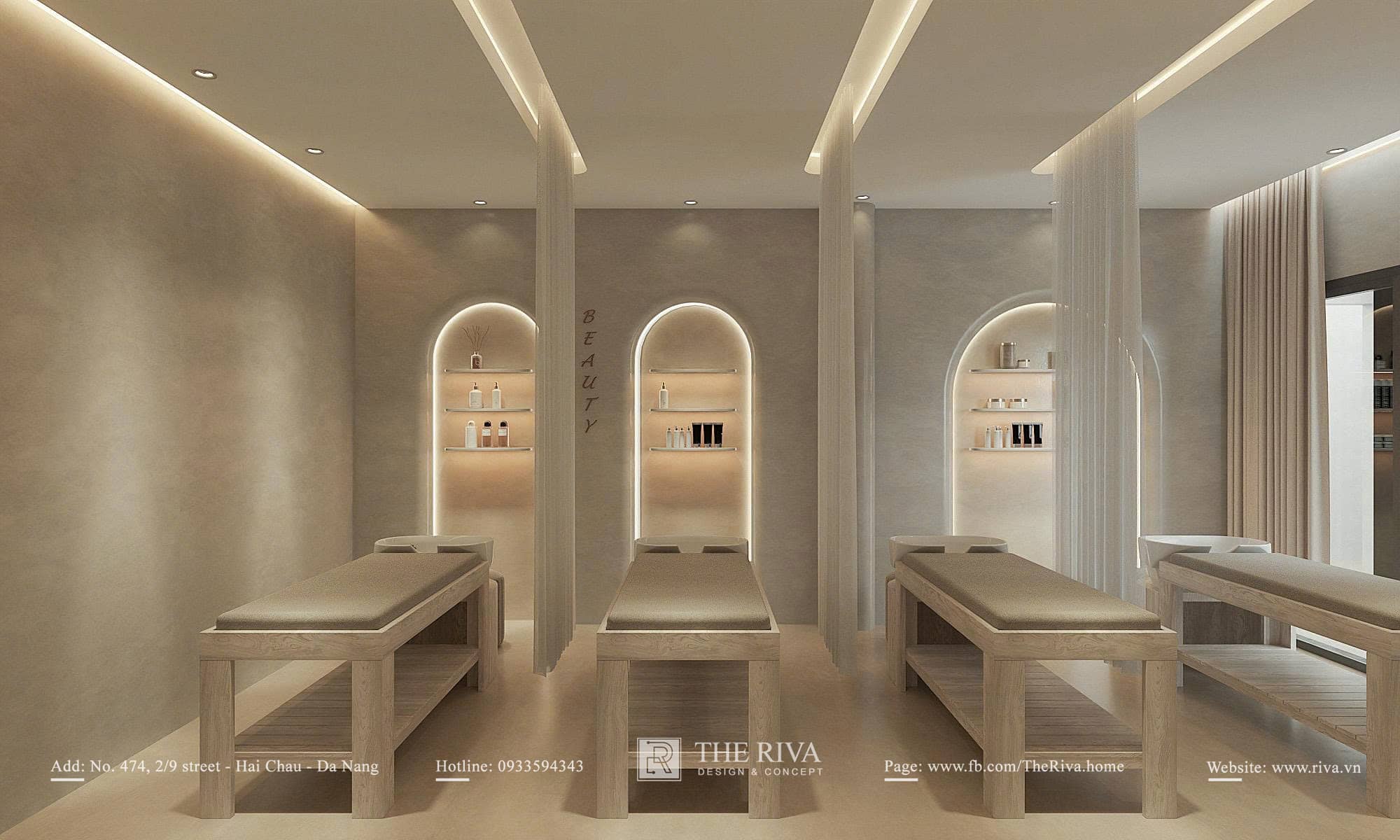 Thiết kế nội thất Alisa Spa & Beauty cao cấp tại Đà Nẵng
