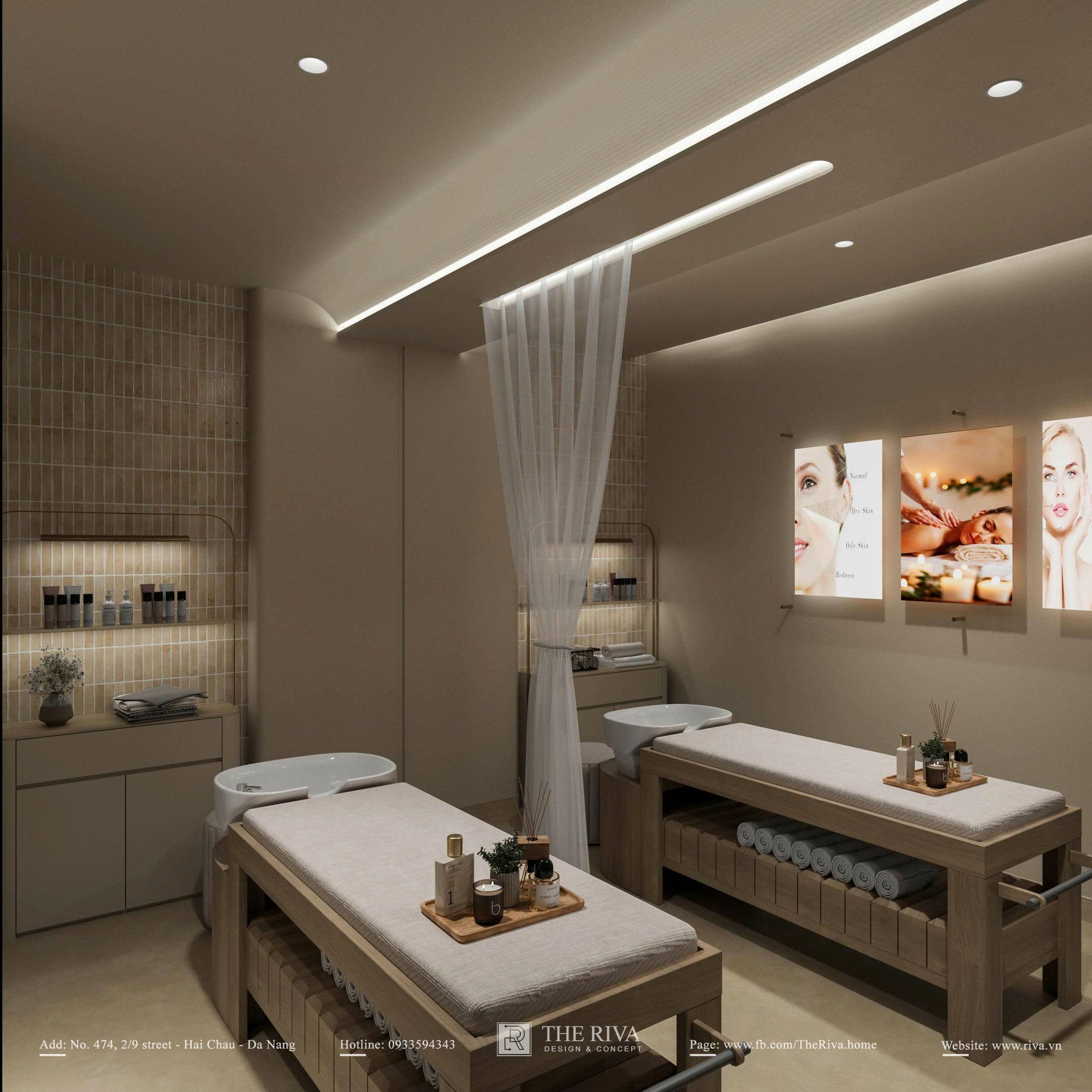 Thiết kế nội thất Alisa Spa & Beauty cao cấp tại Đà Nẵng
