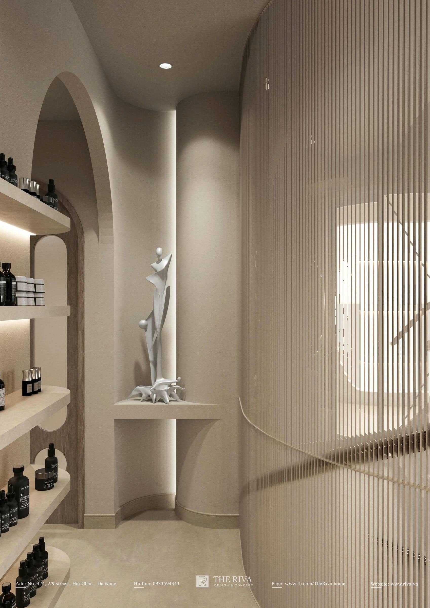 Thiết kế nội thất Alisa Spa & Beauty cao cấp tại Đà Nẵng
