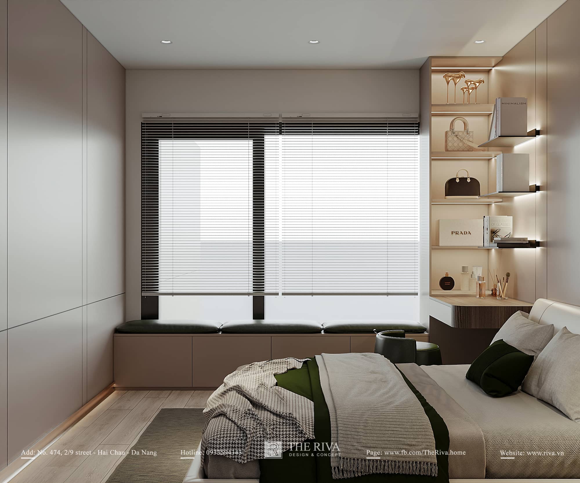 Thiết kế nội thất căn hộ Hiện đại PANORAMA HOME