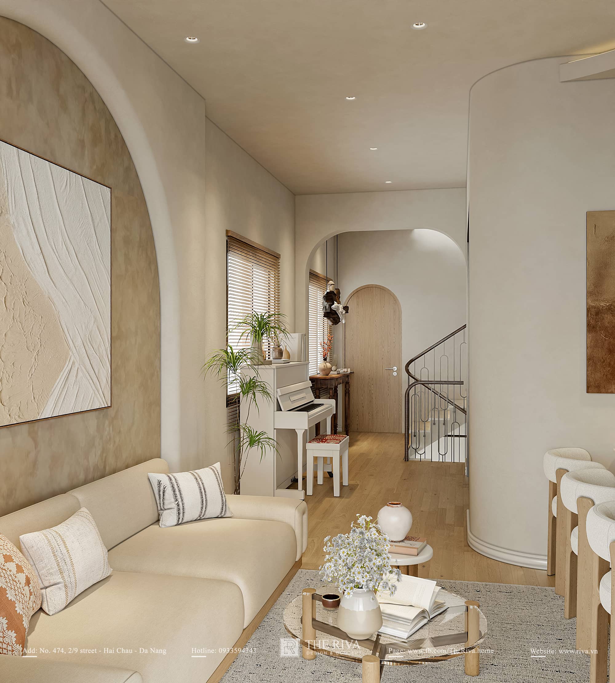 Thiết kế nội thất biệt thự The Terra Villa
