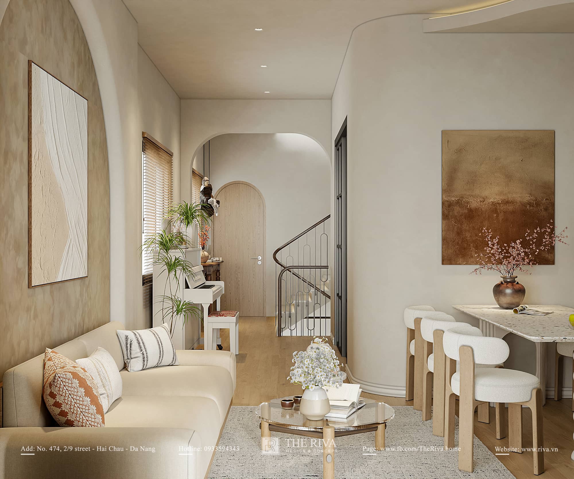 Thiết kế nội thất biệt thự The Terra Villa