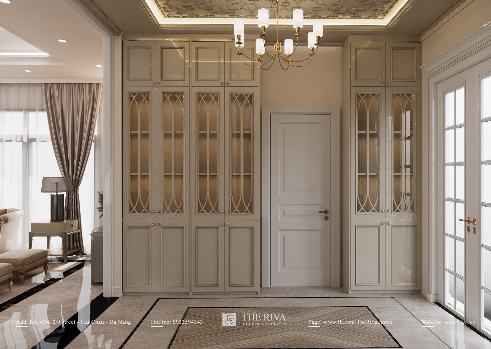 Thiết kế nội thất biệt thự Tân cổ điển D'Villa