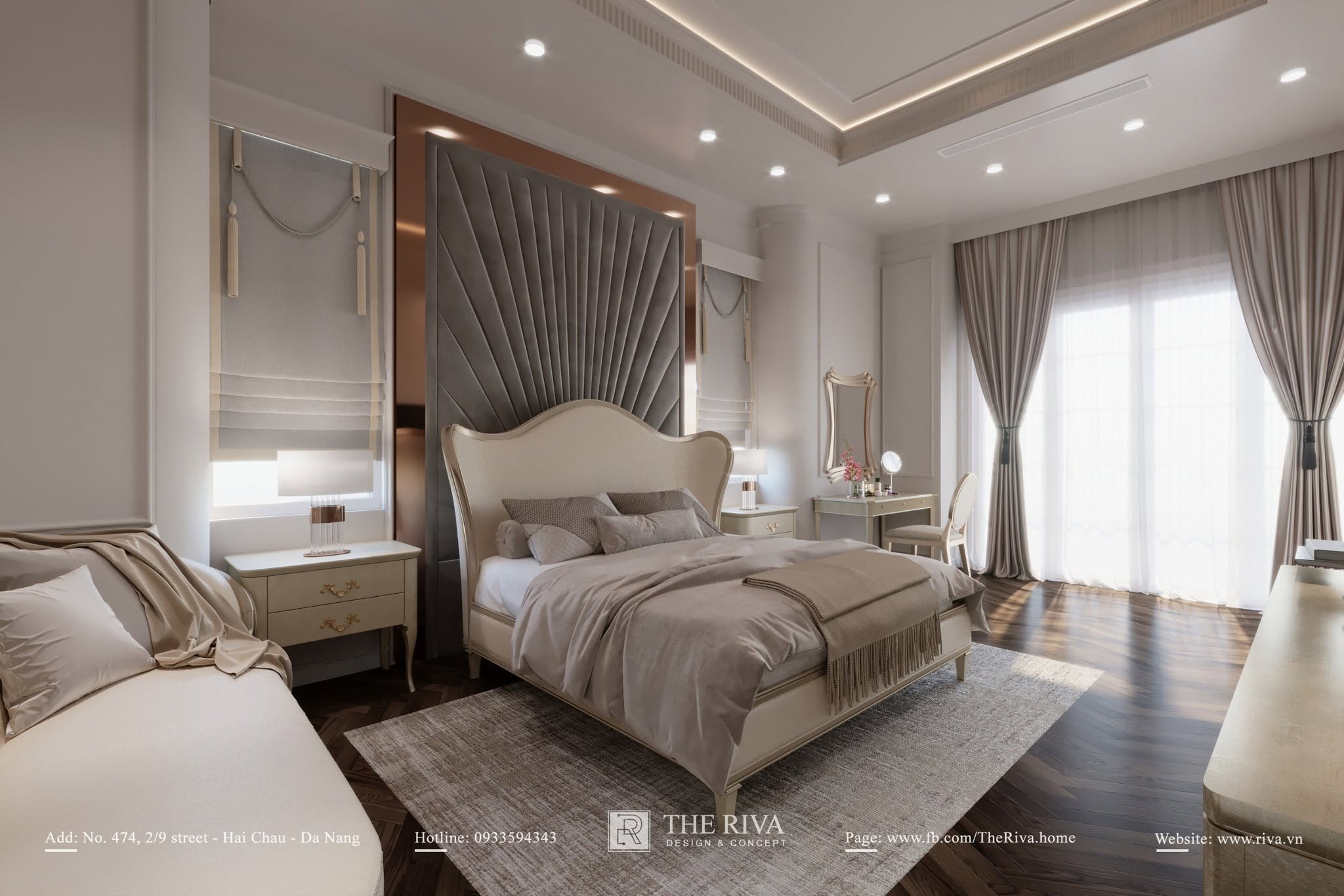 Thiết kế nội thất biệt thự Tân cổ điển D'Villa