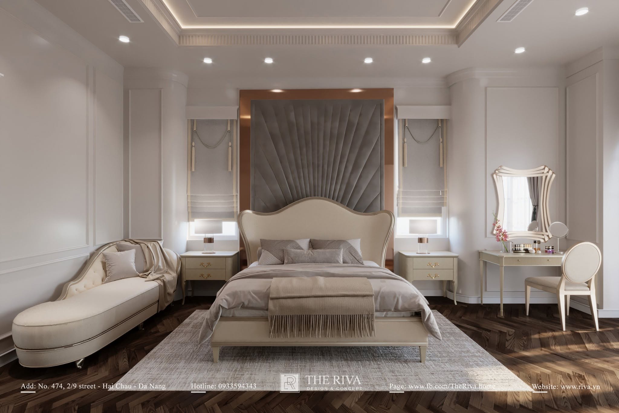 Thiết kế nội thất biệt thự Tân cổ điển D'Villa