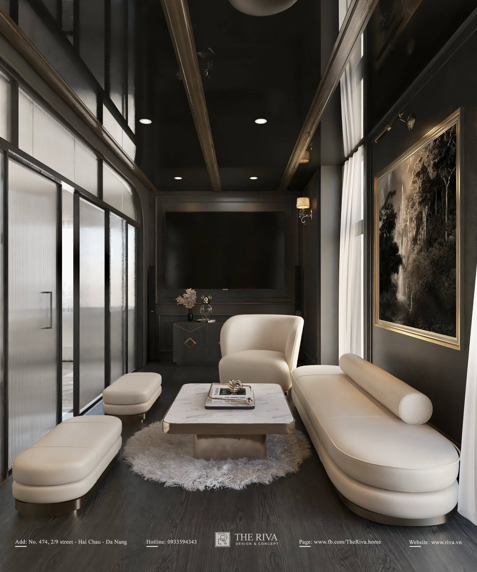 Thiết kế nội thất biệt thự Tân cổ điển D'Villa