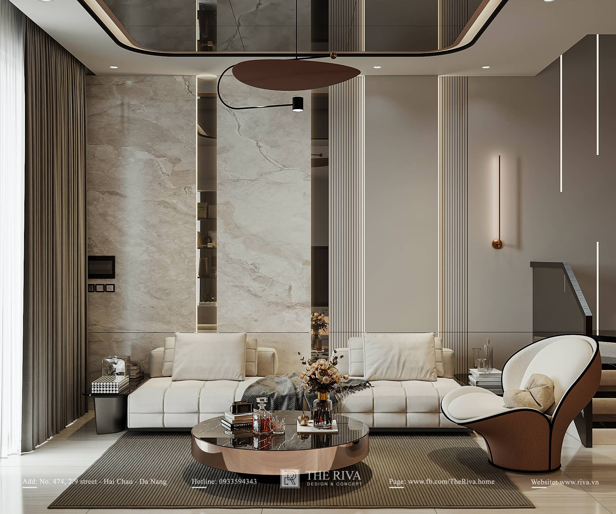 Thiết kế nội thất nhà phố Hiện đại AMBER TOWNHOUSE