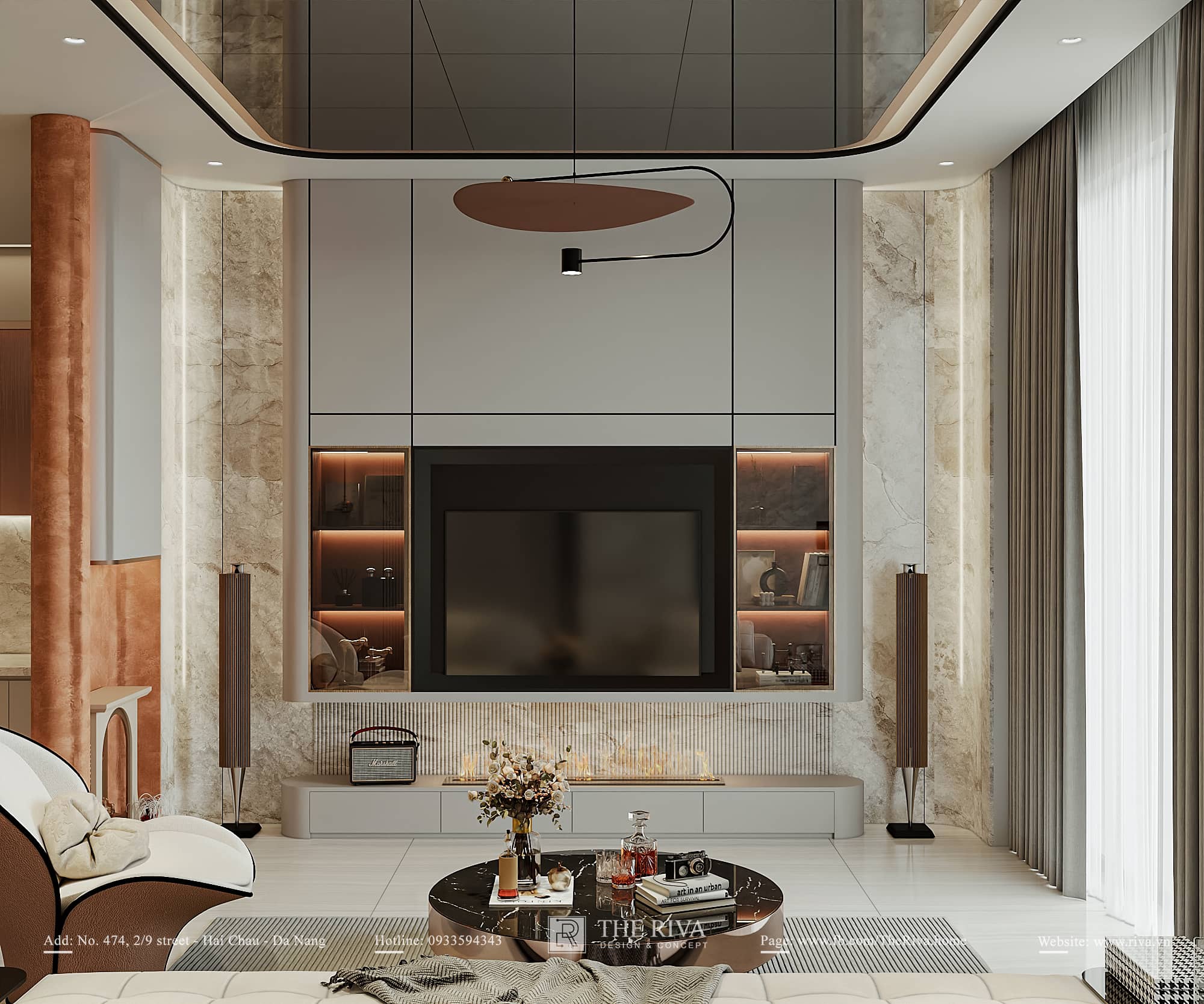 Thiết kế nội thất nhà phố Hiện đại AMBER TOWNHOUSE
