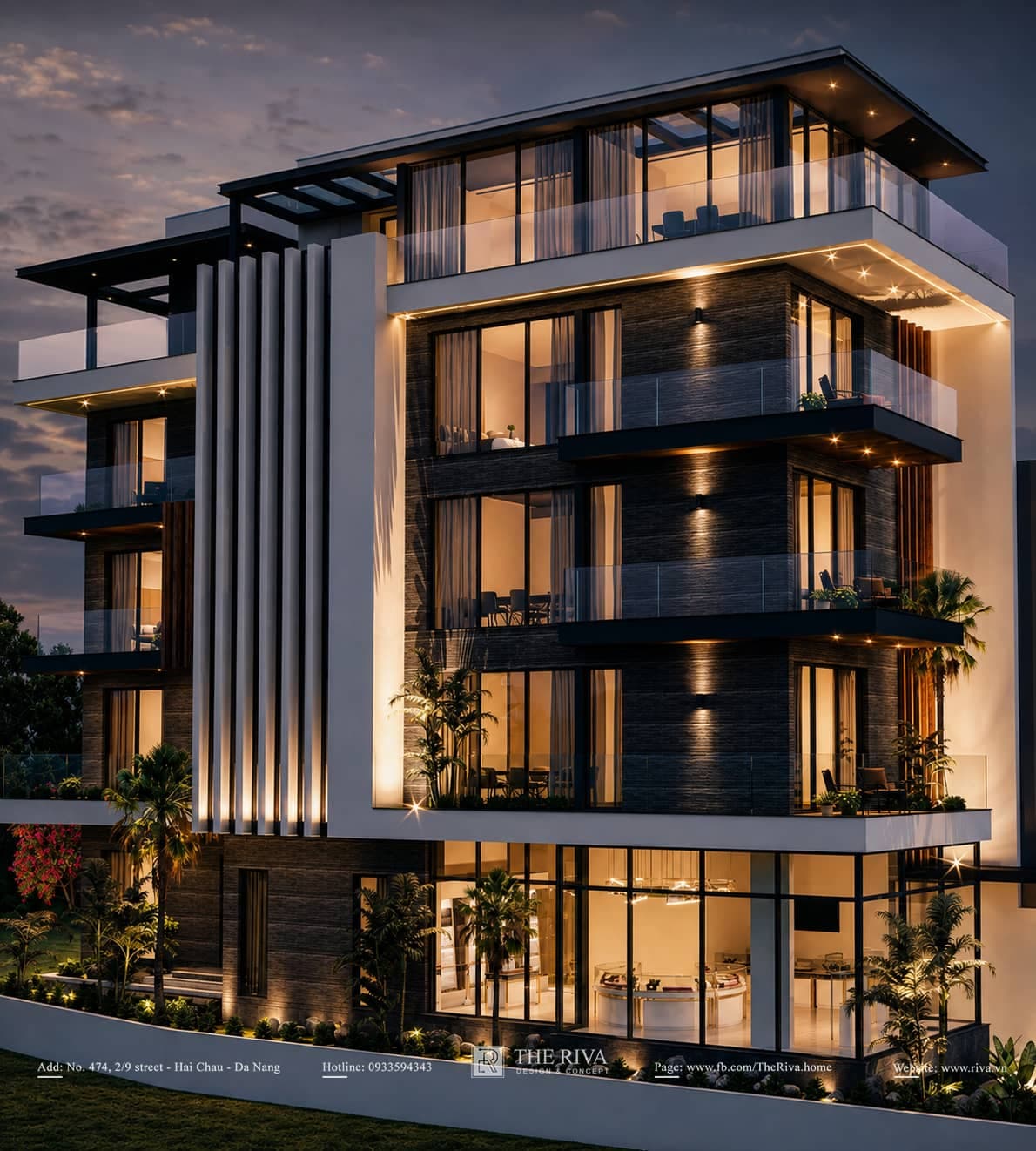 Design of a Mixed-Use Residential and Jewelry Retail Complex: Truong Chinh Jewelry